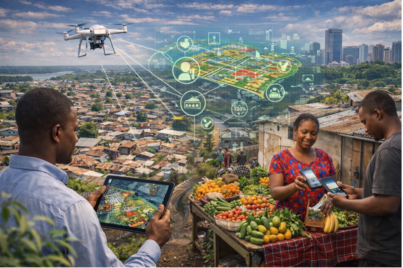 Informal Settlements, the Informal Sector, and Technology in Tanzania: Toward Data-Enabled Urban Inclusion