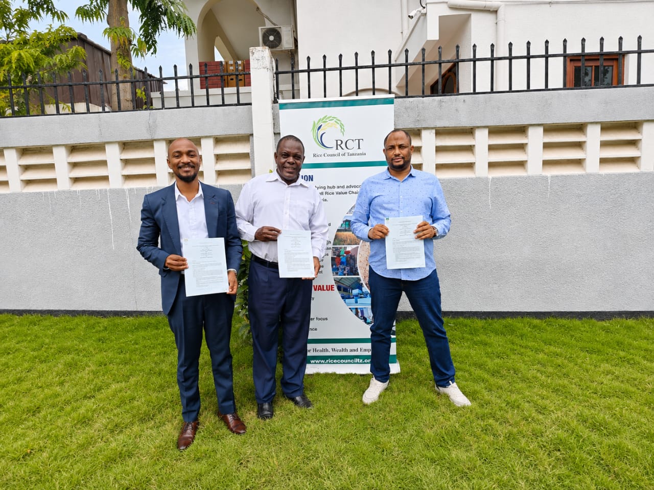 ARM City Consultants, BIZY TECH and Rice Council of Tanzania (RCT) Sign MoU to Accelerate Digital Transformation of Rice Value Chain.